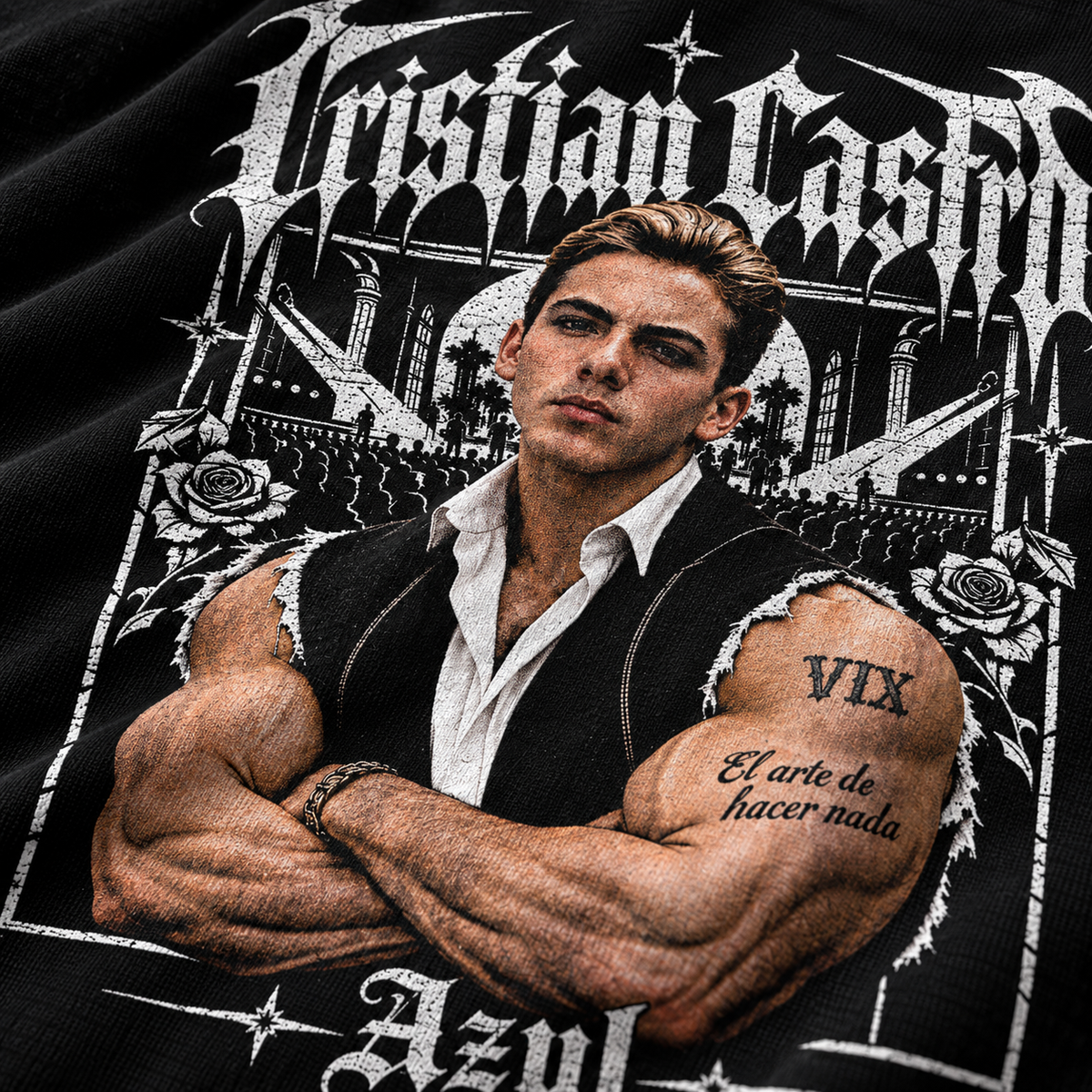CRISTIAN CASTRO STRONG OVERSIZE PREMIUM T-SHIRT