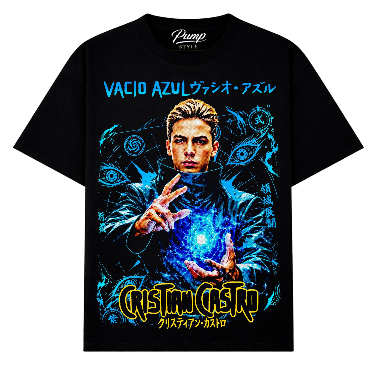 Cristian Castro Vacío Azul T-SHIRT