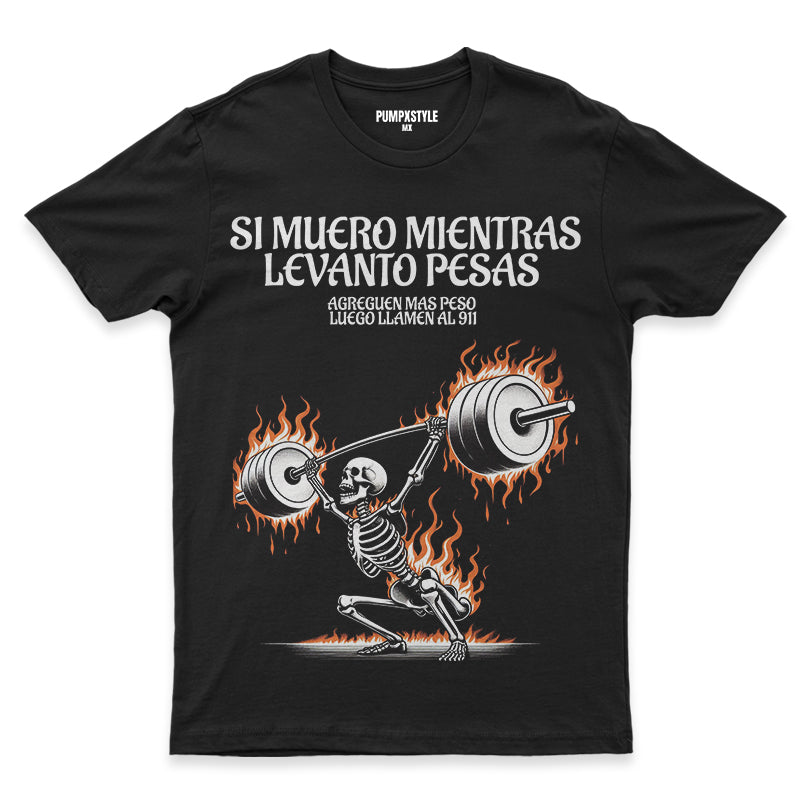 SI MUERO MIENTRAS LEVANTO PESAS AGREGUN MAS PESO Y LLAMEN AL 911