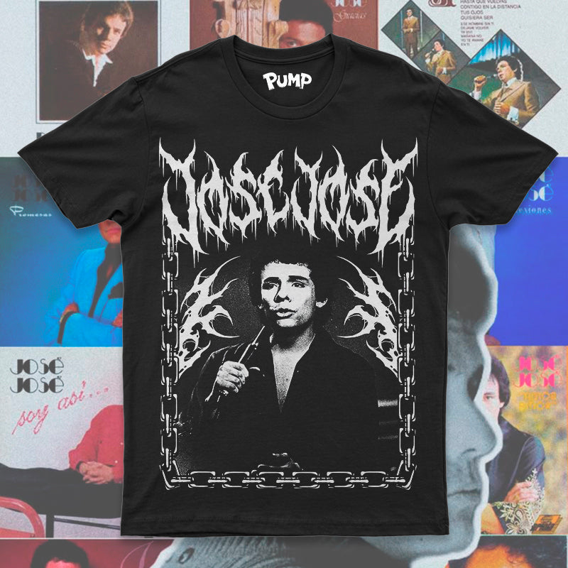 Playera Jose Jose Dark Metal