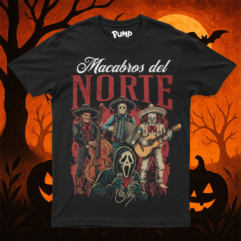 Playeras Los macabros del norte