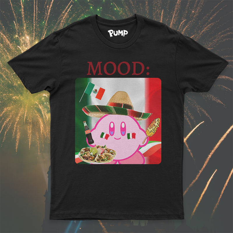 Playera Kirby ¡Viva México!