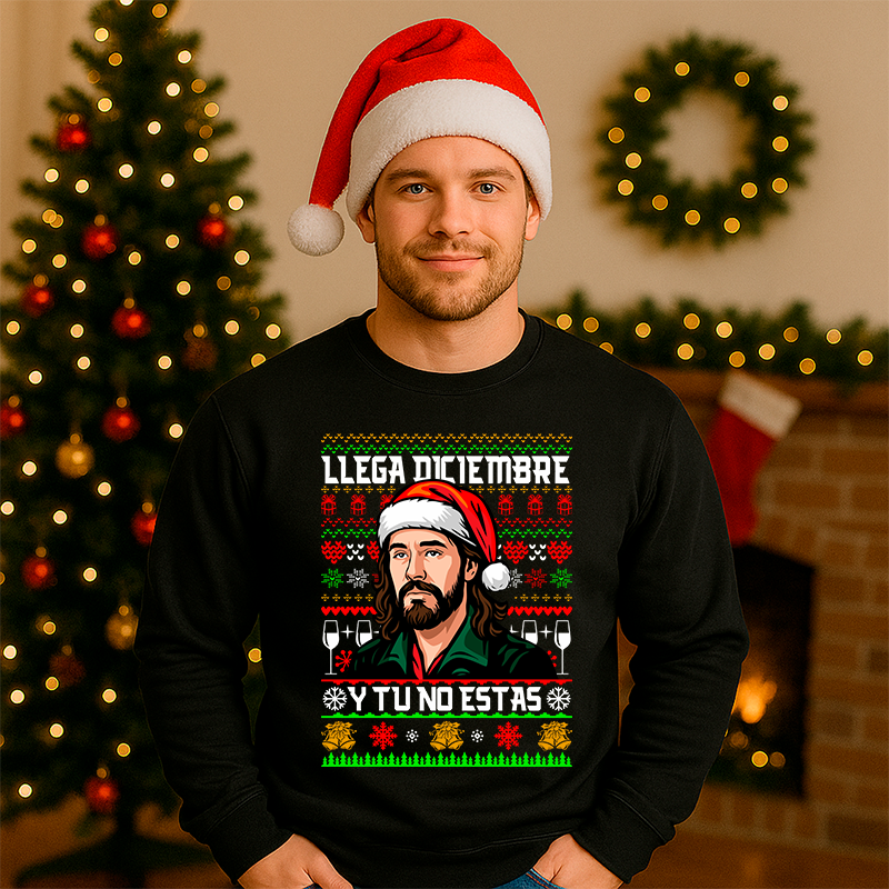 Sudadera LLego Diciembre y tu no estas