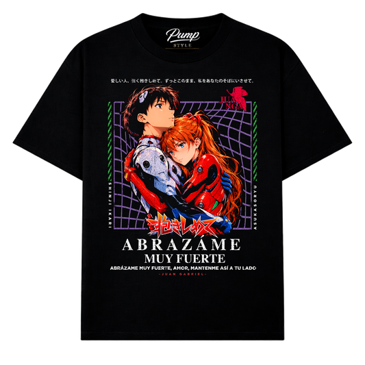 SHINJI & ASUKA – ABRÁZAME MUY FUERTE T.SHIRT
