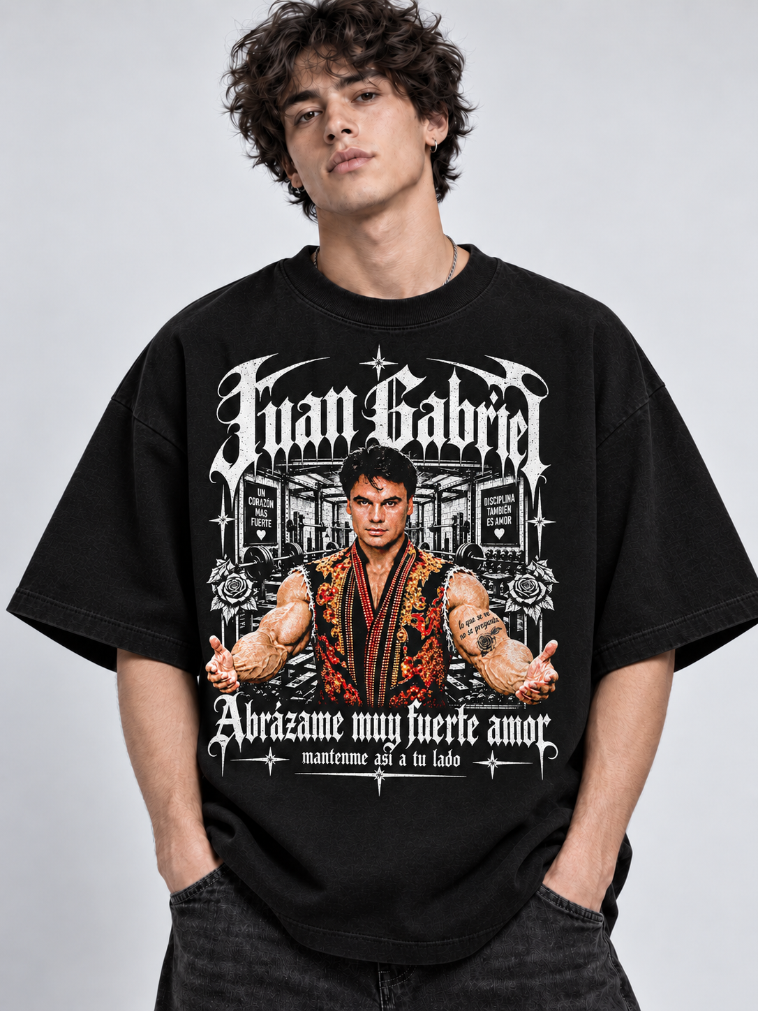 JUANGA STRONG LOVE OVERSIZE PREMIUM T-SHIRT