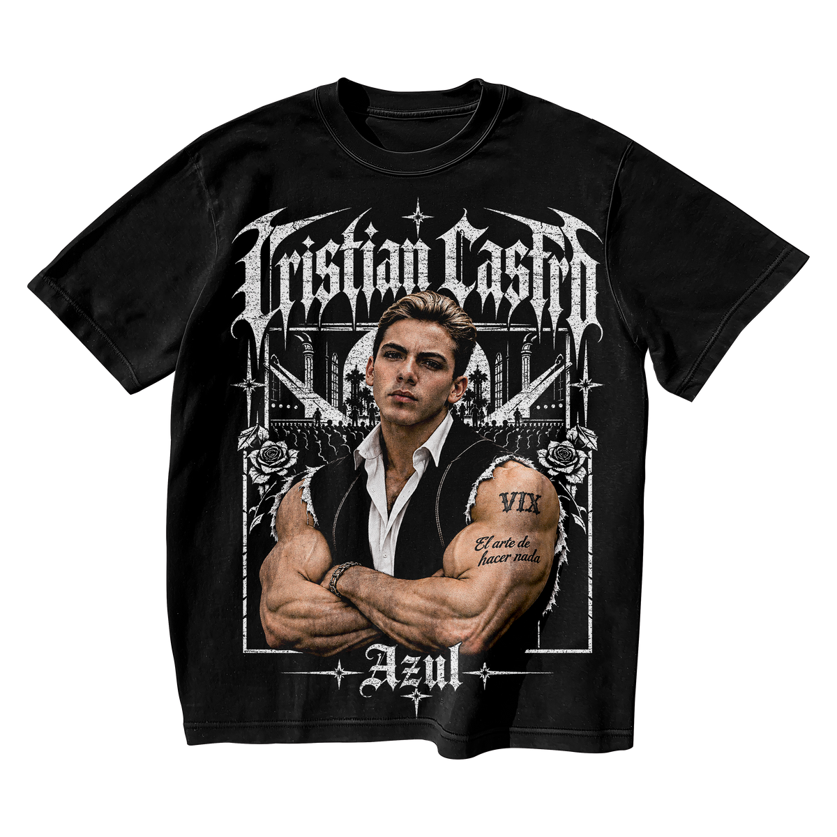 CRISTIAN CASTRO STRONG OVERSIZE PREMIUM T-SHIRT