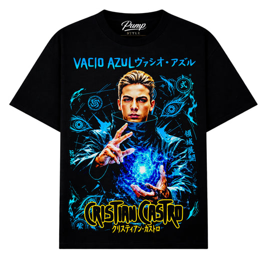 Cristian Castro Vacío Azul T-SHIRT