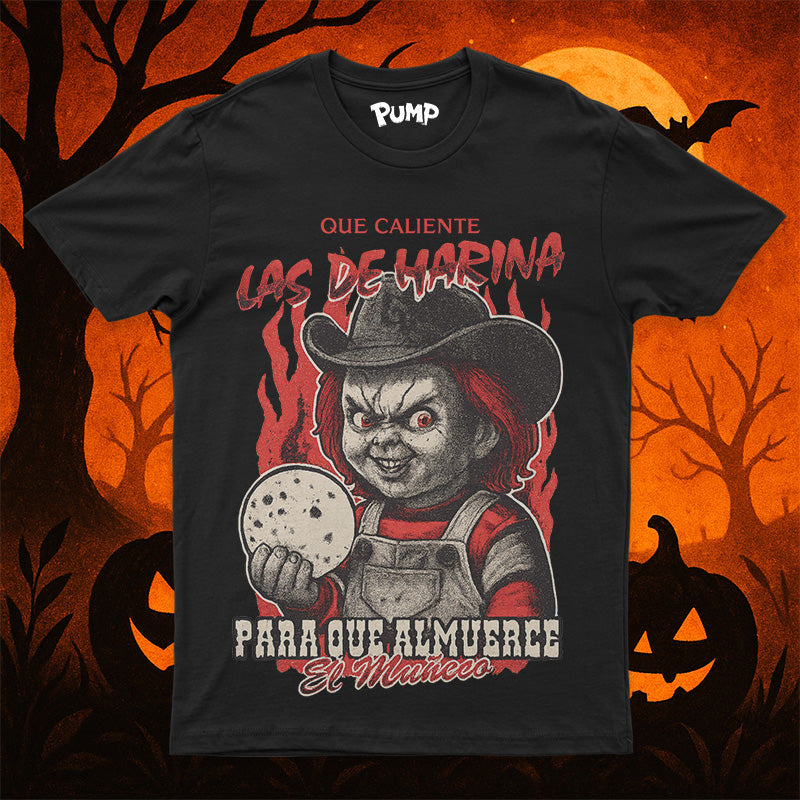 Playera Chucky el muñeco Norteño