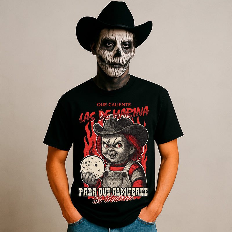Playera Chucky el muñeco Norteño