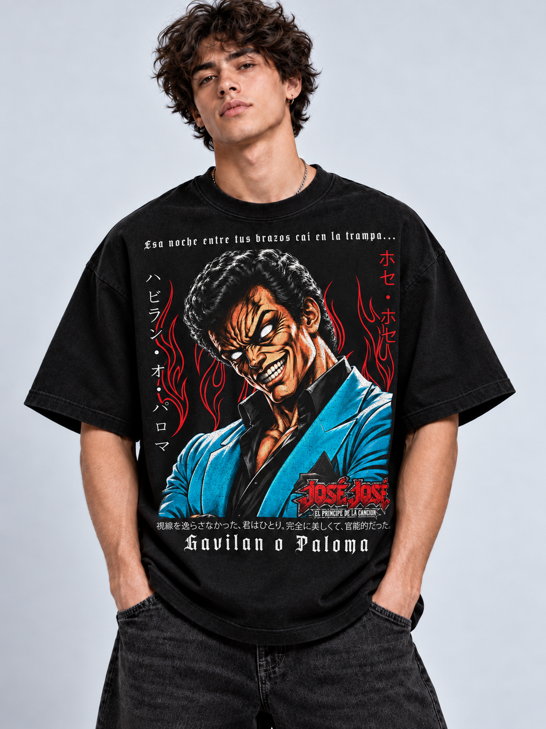 JOSE JOSE X BAKI OVERSIZE PREMIUM T-SHIRT