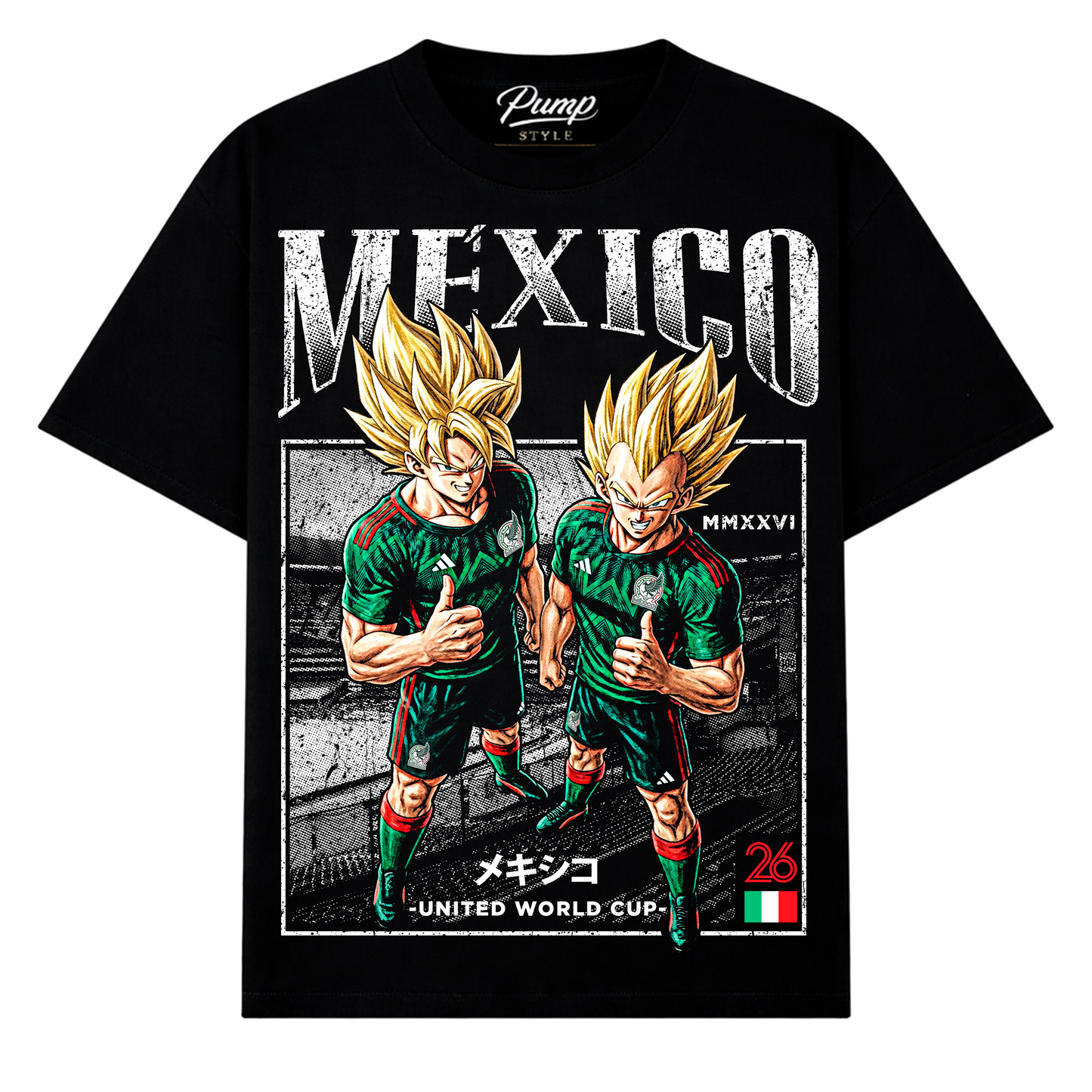 Saiyajin Tricolor T-Shirt
