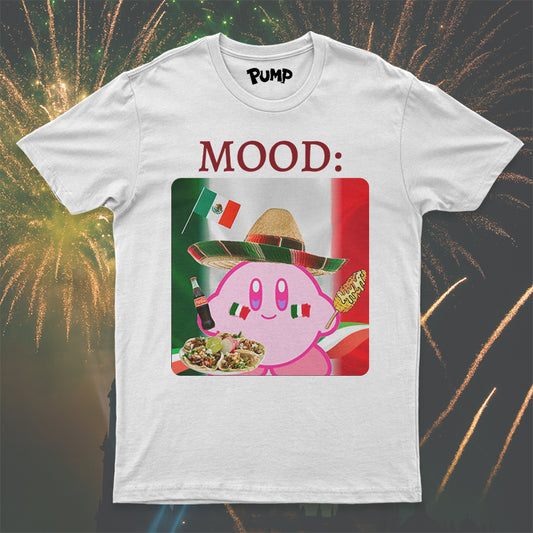 Playera Kirby ¡Viva México!