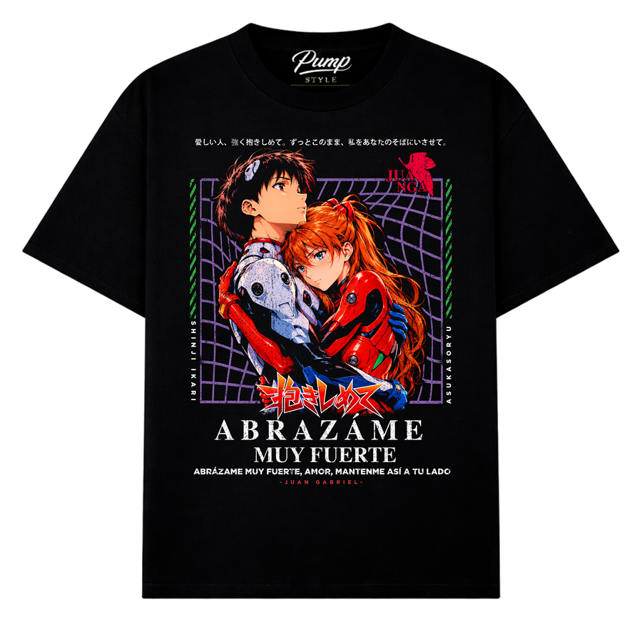 SHINJI & ASUKA – ABRÁZAME MUY FUERTE T.SHIRT