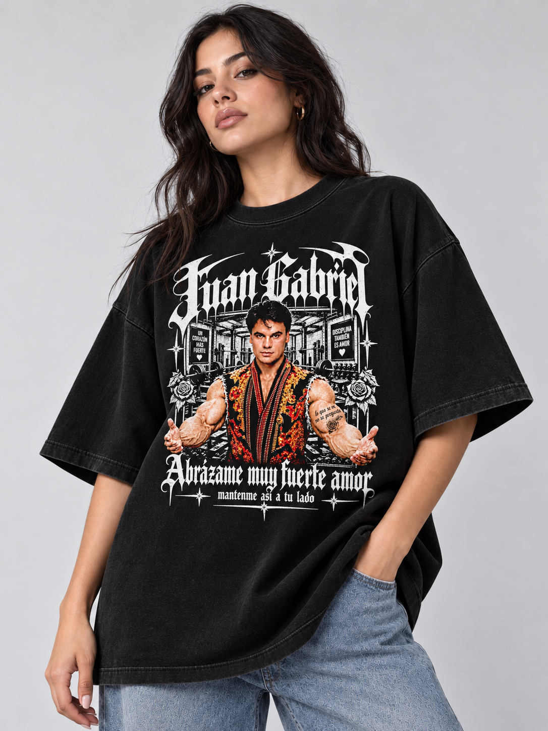 JUANGA STRONG LOVE OVERSIZE PREMIUM T-SHIRT